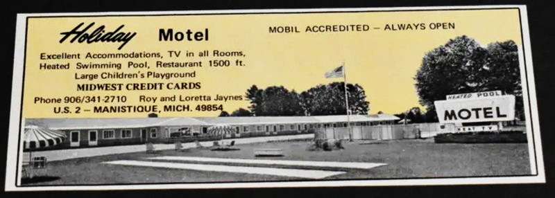 Holiday Motel - 1969 Print Ad